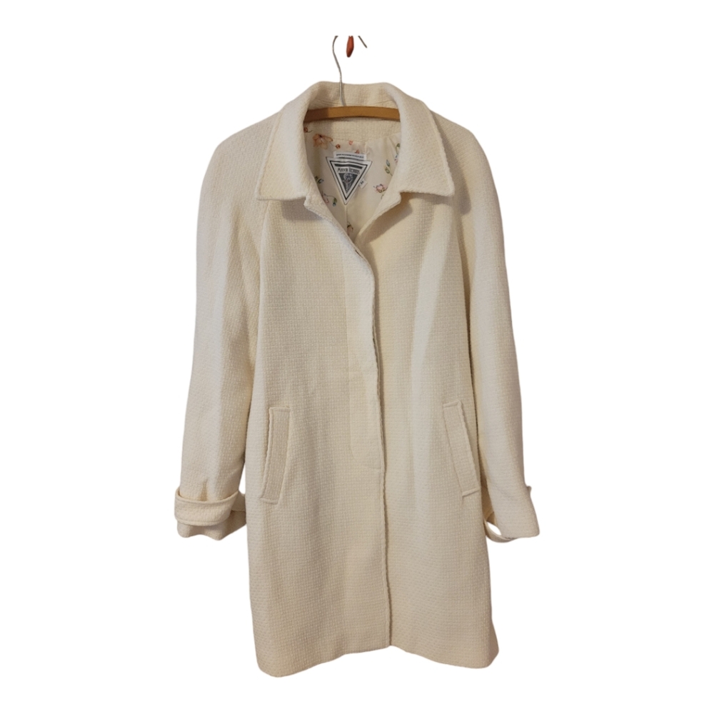 Vintage Marvin Richards Tweed Wool Peacoat